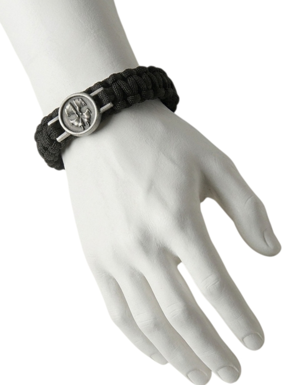 Call of Duty Ghosts Tactical Military Collectible Skull Black Paracord Bracelet